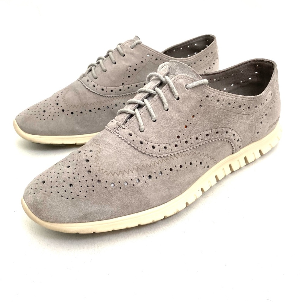 Cole Haan Zerogrand Womens Suede Oxford 9.5 B Comfort Casual Shoes